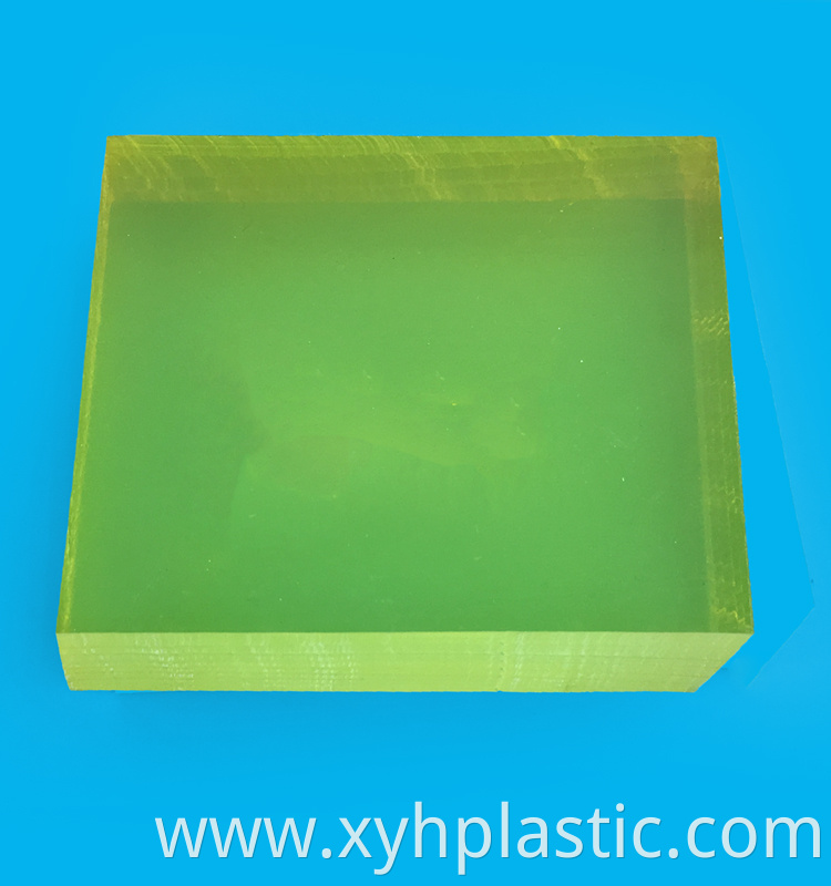 Soft engineering plastic plate PU